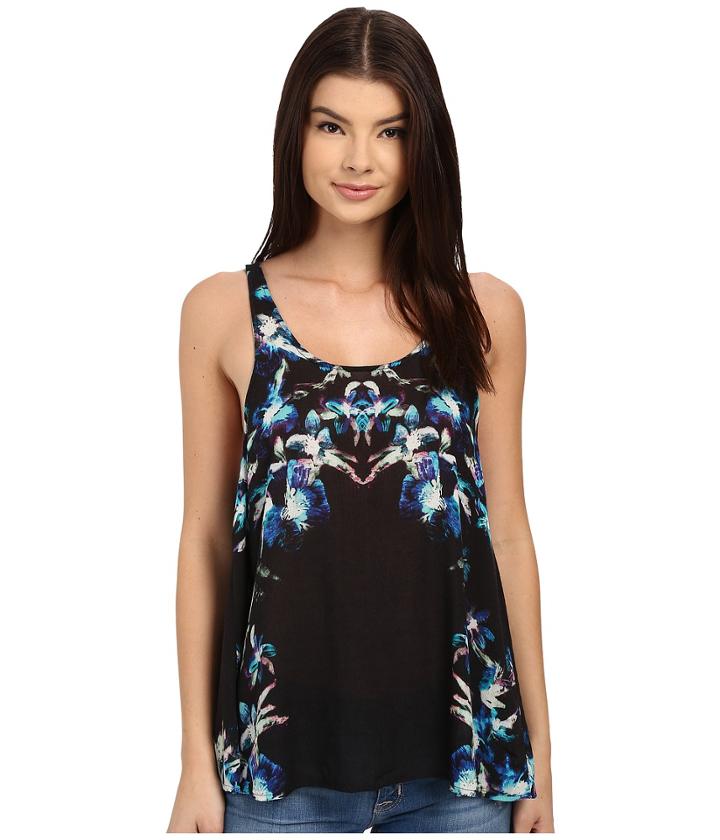 Free People - Boarder Print Surplice Back Cami