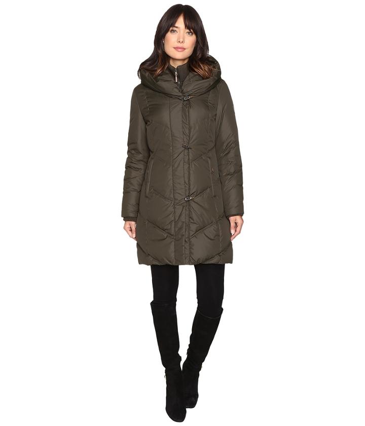 Lauren Ralph Lauren - Knit Neck W/ Pillow Collar Hood