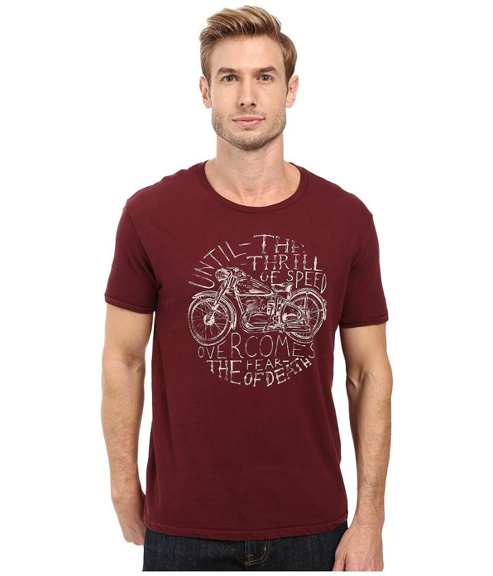 Lucky Brand - Thrill Of Speed Graphic Tee