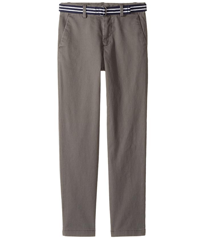 Polo Ralph Lauren Kids - Belted Stretch Cotton Chino Pants