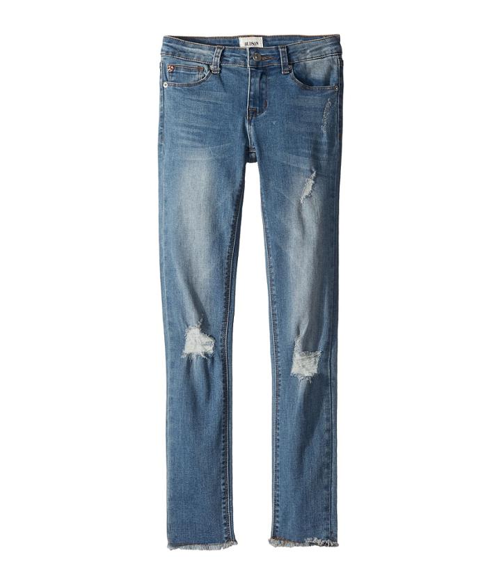 Hudson Kids - Ankle Skinny With Frayed Hem In Northern Light