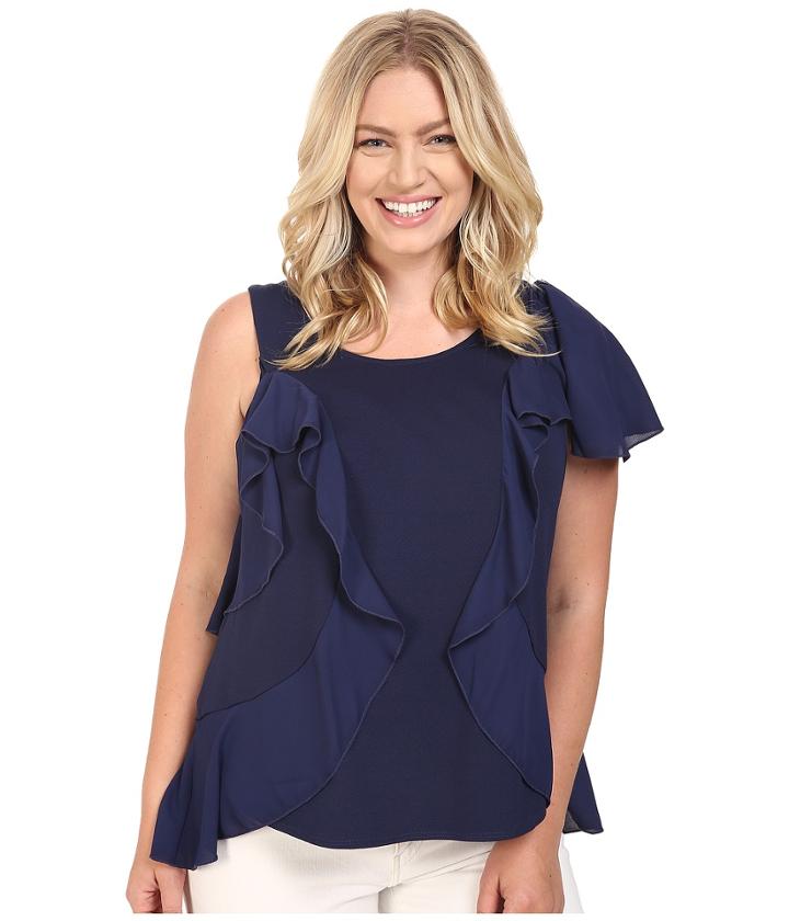 Kiyonna - Flawless Flounce Top
