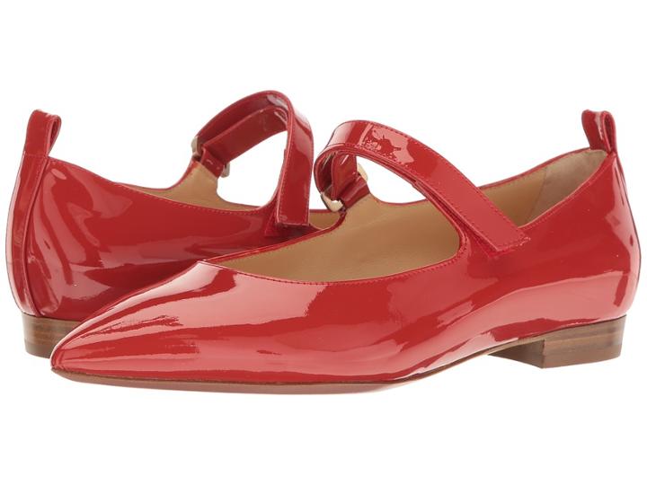 A. Testoni - Pointed Toe Strapped Flat