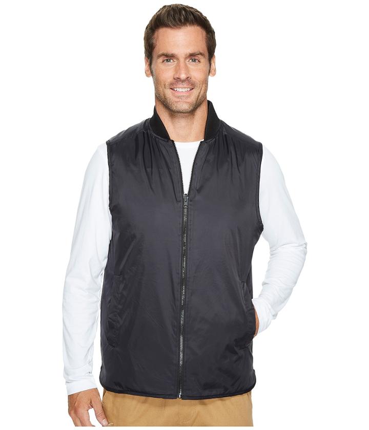 Kenneth Cole Sportswear - Reversible Knit/nylon Vest