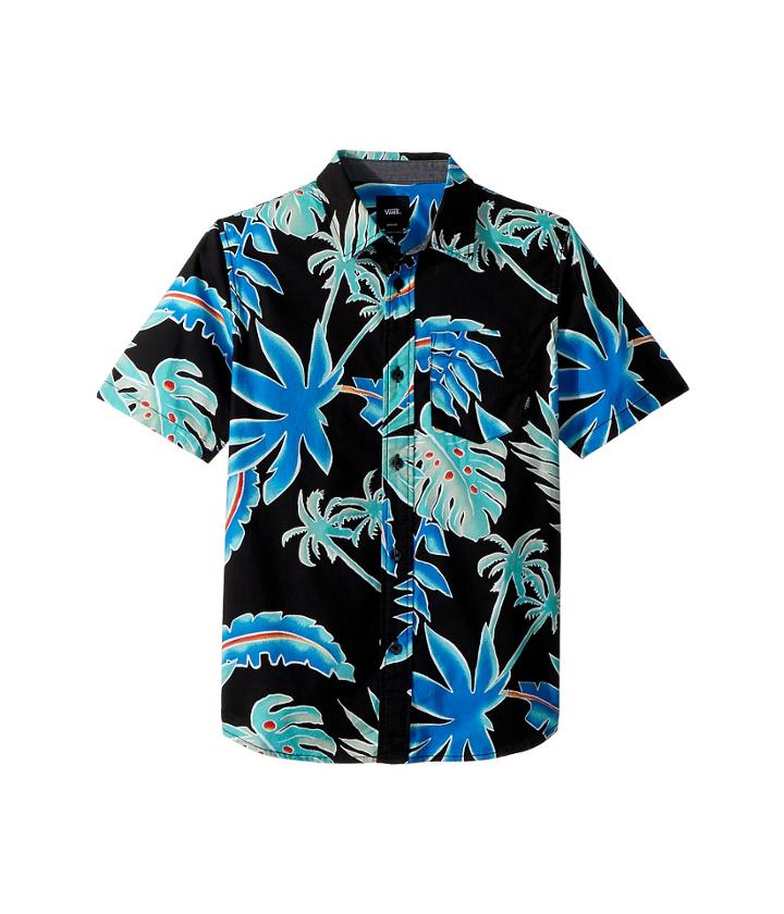 Vans Kids - Pit Stop Floral Short Sleeve Woven