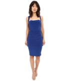 Laundry By Shelli Segal - X-back Jersey Cocktail Dress