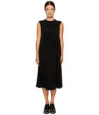 Y's By Yohji Yamamoto - Side Tuck Sleeveless Dress