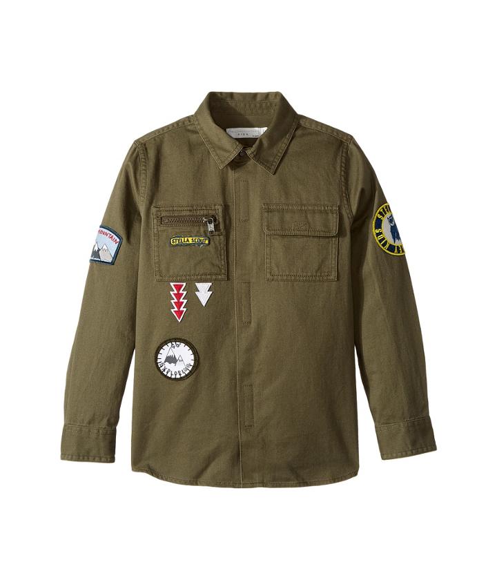Stella Mccartney Kids - Enzo Patched Collared Shirt