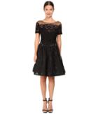 Marchesa Notte - Brocade Cocktail With Pockets