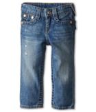 True Religion Kids - Geno Relaxed Slim Vintage Gold Single End Classic In Crown Blue