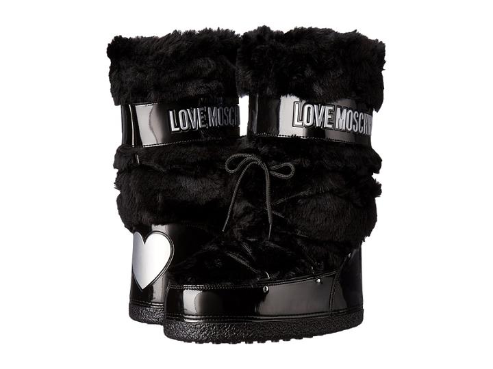 Love Moschino - Faux Fur Moon Boot