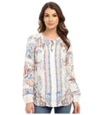 Karen Kane - Split-placket Tie-front Top