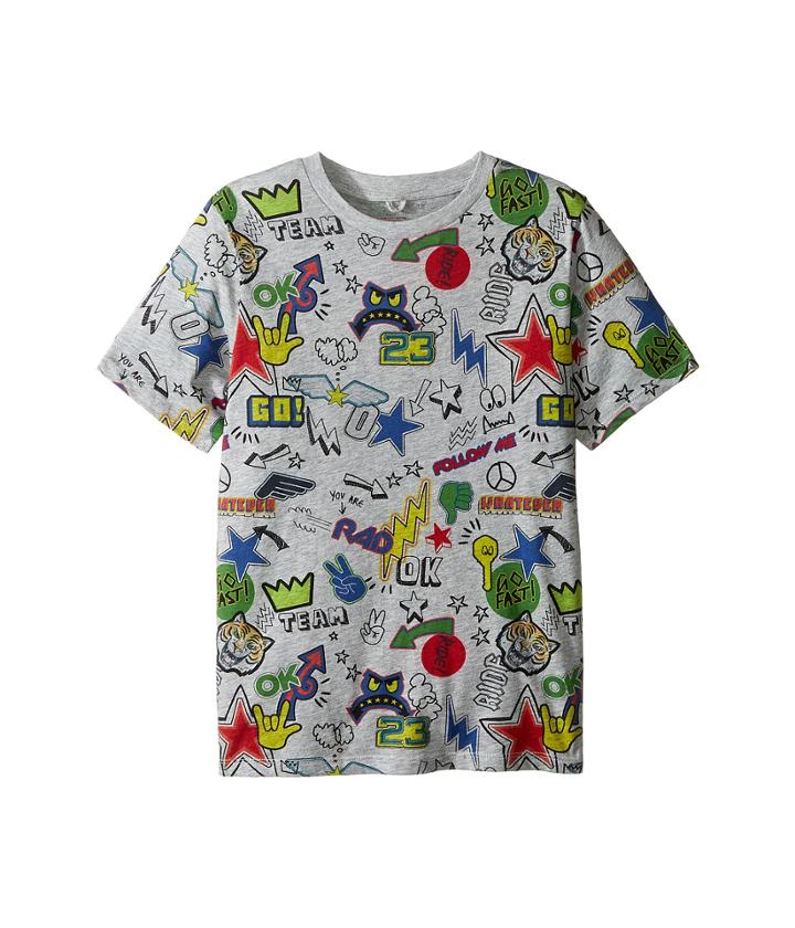 Stella Mccartney Kids - Arrow Short Sleeve All Over Graphic Tee