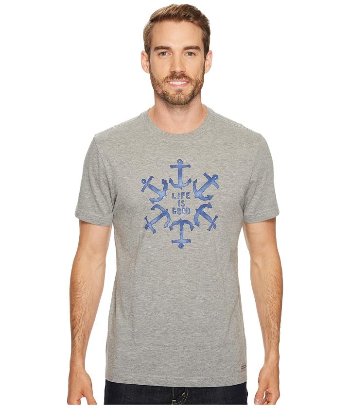 Life Is Good - Anchor Circle Life Is Good Crusher Tee