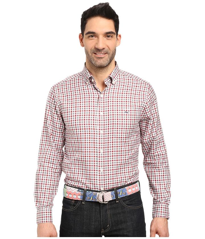 Vineyard Vines - Meadowbrook Gingham Slim Tucker Shirt