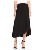 Mod-o-doc - Classic Jersey Hi-low Asymmetrical Seamed Skirt