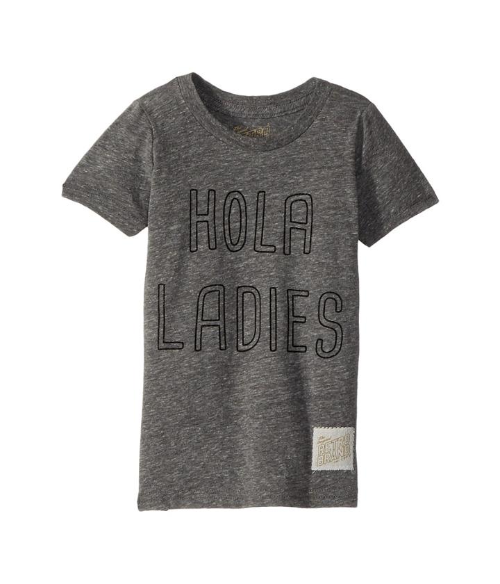 The Original Retro Brand Kids - Hola Ladies Short Sleeve Tri-blend T-shirt