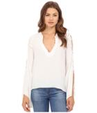 Brigitte Bailey - Philippa V-neck Long Sleeve Top With Tassels