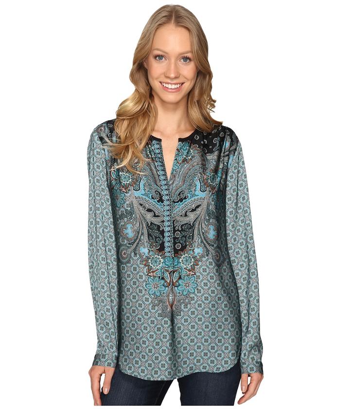 Karen Kane - Border Print Blouse
