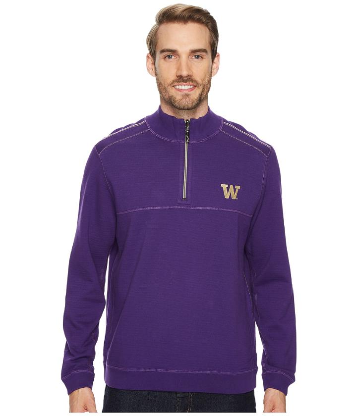 Tommy Bahama - Washington Huskies Collegiate Campus Flip Sweater