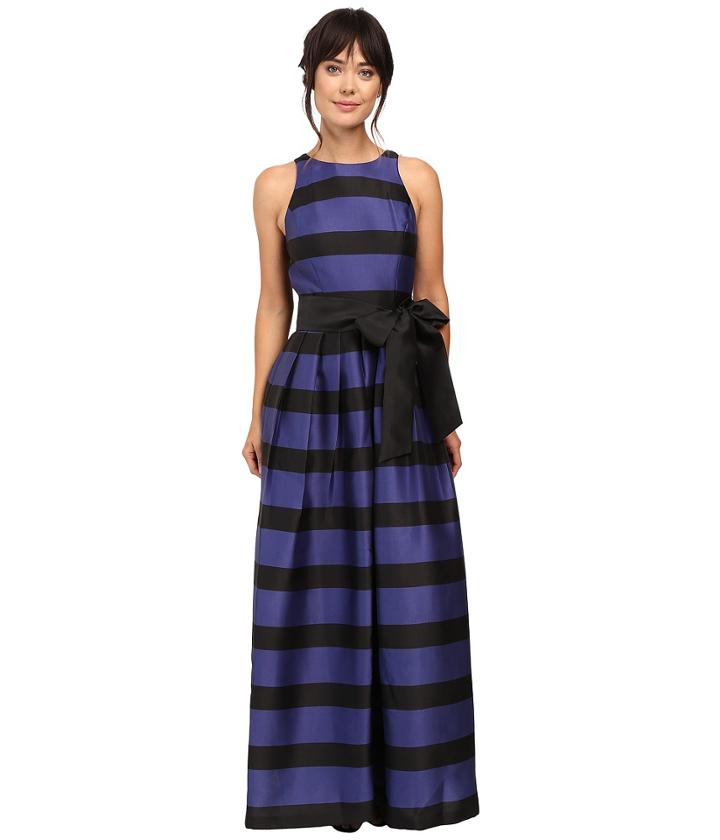 Tahari By Asl - Stripe Ball Gown