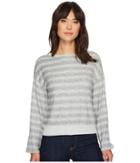 Project Social T - Hanging On Striped Tie Sleeve Top