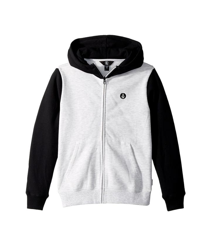 Volcom Kids - Single Stone Color Block Zip Hoodie