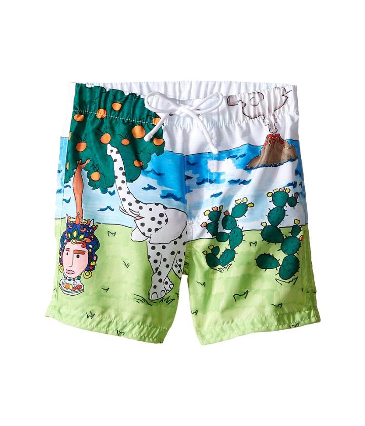Dolce &amp; Gabbana Kids - Elephant Swimsuit