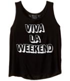 The Original Retro Brand Kids - Viva La Weekend Rayon Swingy Tank Top