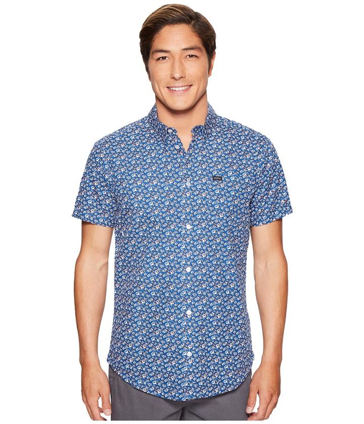 Rvca - Porcelain Short Sleeve Woven