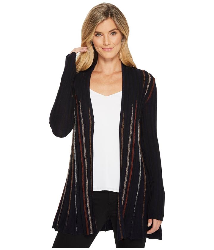 Nic+zoe - Black And Blue Cardy