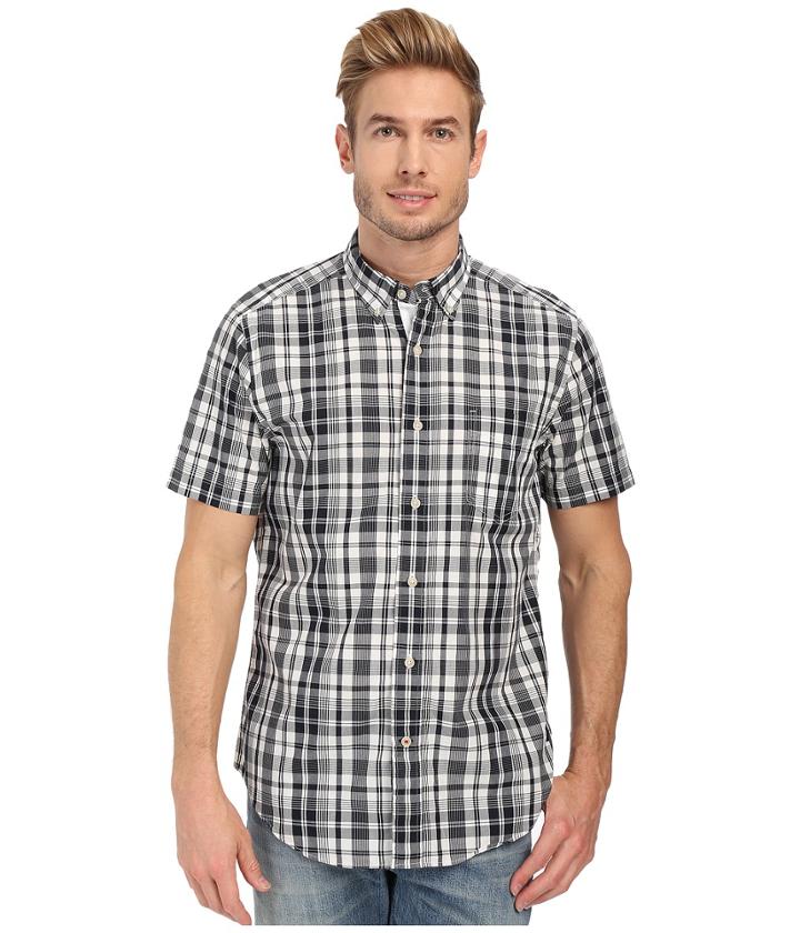 Nautica - Short Sleeve Plaid Pocket