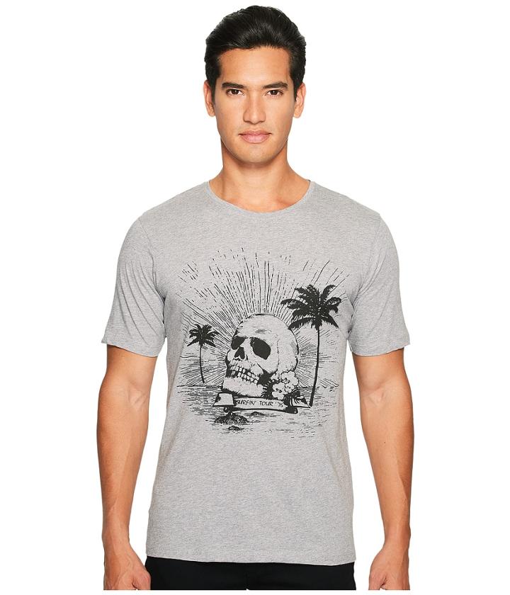 The Kooples - Black Palm Tree Skull T-shirt