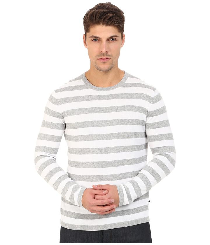 Michael Kors - Striped Cotton Crew Top