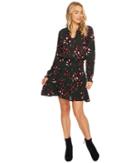 Jack By Bb Dakota - Shandon Romantic Floret Printed Crinkle Rayon Dress
