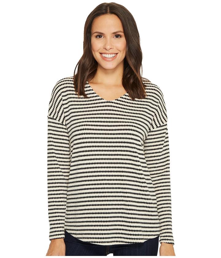 Tribal - Long Sleeve High-low Top