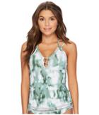 Lucky Brand - Indian Summer Plunge Tankini Top