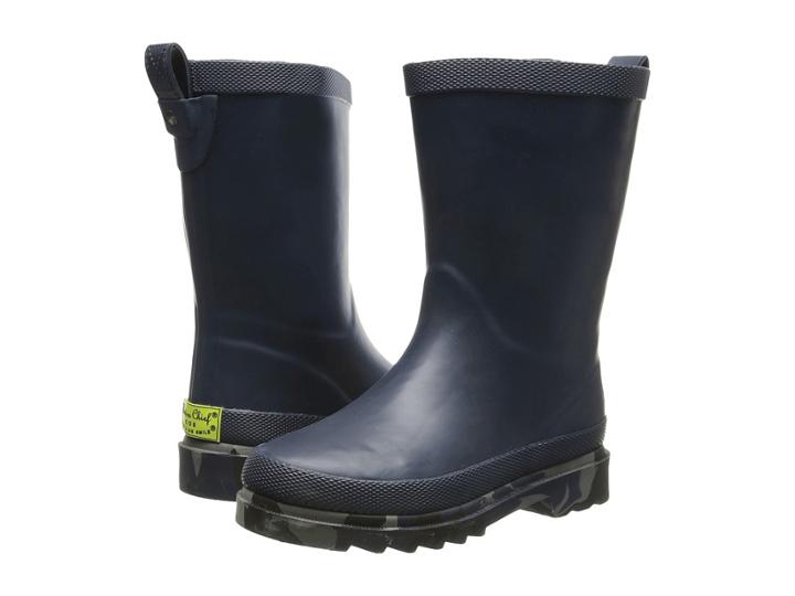 Western Chief Kids - Camo Sole Solid Rain Boot