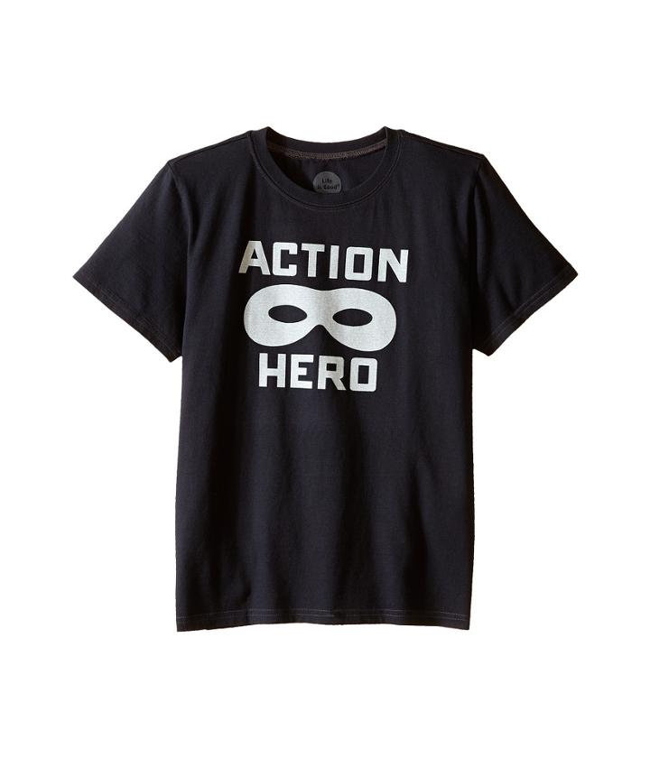 Life Is Good Kids - Action Hero Mask Crusher Tee