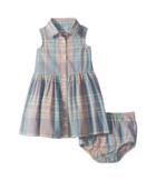 Ralph Lauren Baby - Madras Shirtdress Bloomer