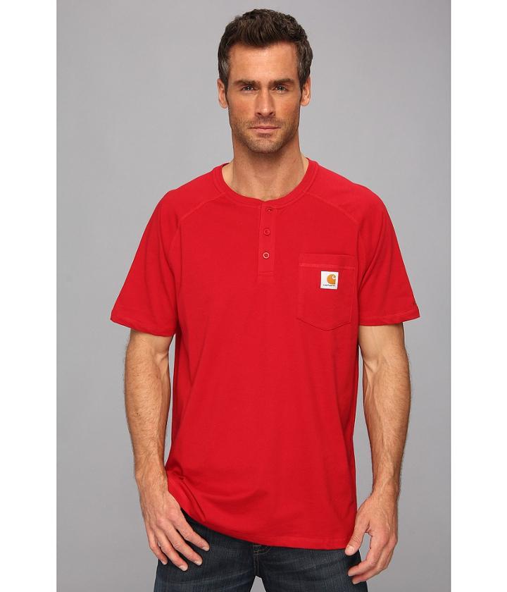 Carhartt - Big Tall Force Cotton S/s Henley