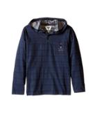 Vissla Kids - Navigator Heavy Weight Jersey Printed Stripe Hooded Henley