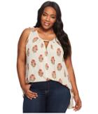 Lucky Brand - Plus Size Woodblock Tunic
