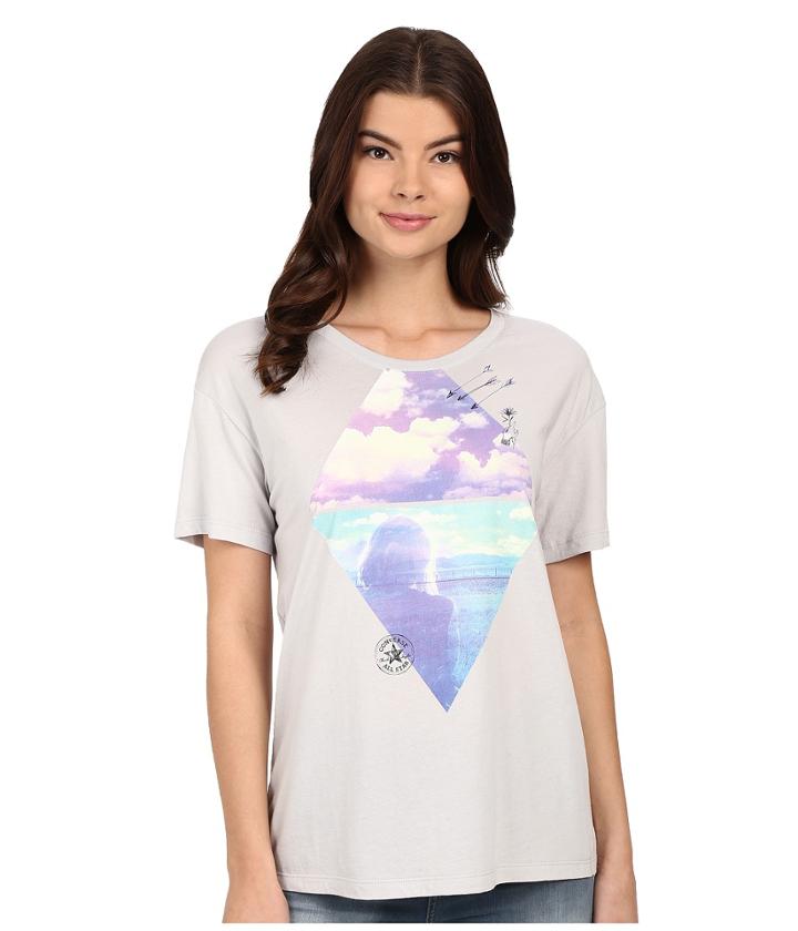 Converse - Field Sky Photo Slouch Tee