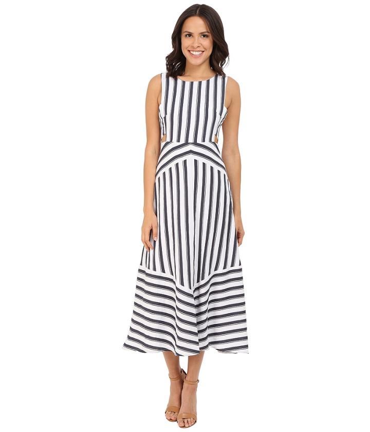 Brigitte Bailey - Amalie Striped Dress With Cut Out Sides