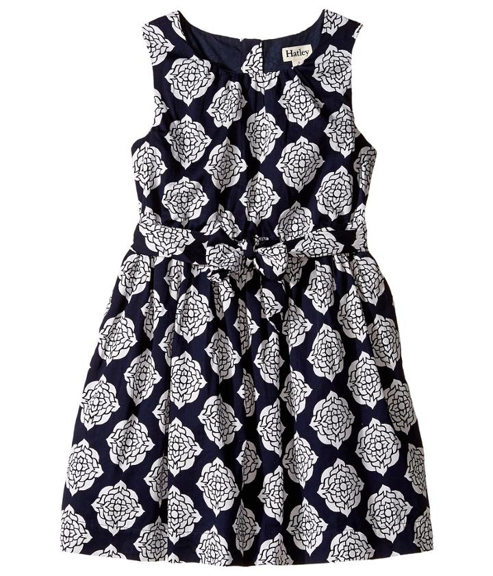 Hatley Kids - Henna Floral Lined Party Dress