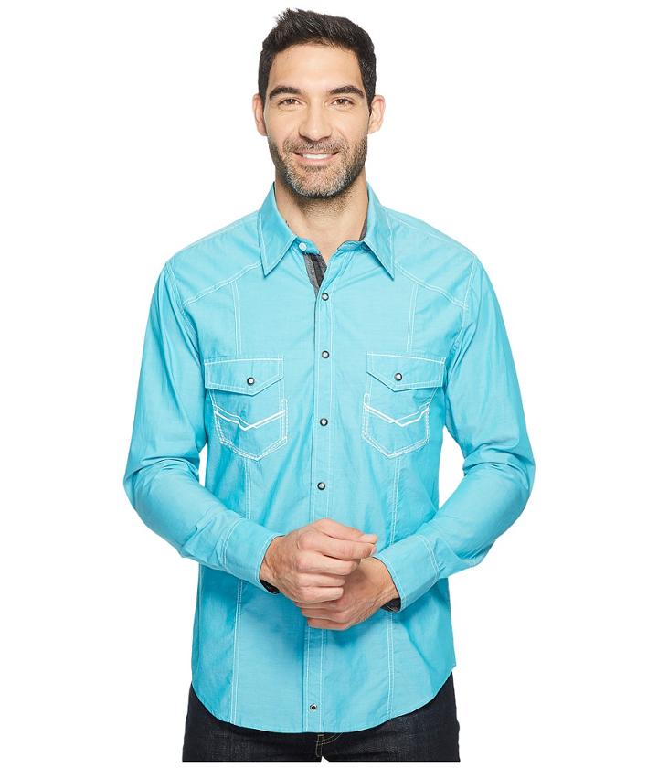 Rock And Roll Cowboy - Long Sleeve Snap B2s2068