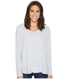 Mod-o-doc - Luxe Sweater Knit Forward Seam Long Sleeve Sweater
