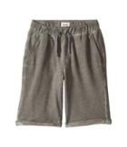 Hudson Kids - Pigment Dye Pull-on Shorts In Silver Cloud