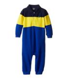 Ralph Lauren Baby - Yarn-dyed Mesh Polo One-piece Coveralls